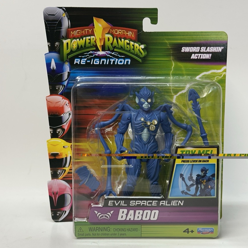 Power Rangers BABOO Re-Ignition Evil Space Alien Mighty Morphin 6" Figure 2025